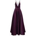 Solace London The Avallon Maxi Dress in Plum | Maxi Dresses | Coveti