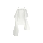 Solace London The Bessette Mini Dress in Cream | Mini Dresses | Coveti