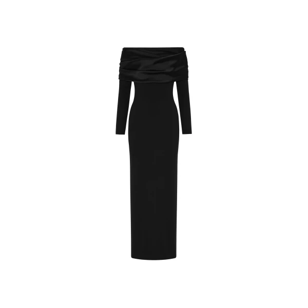 The Bradshaw Maxi Dress in Black