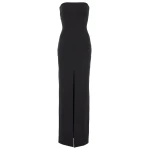 Solace London The Bysha Maxi Dress in Black | Maxi Dresses | Coveti