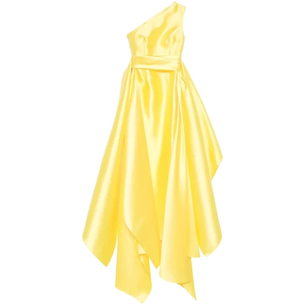 The Charo Maxi Dress in Lemon