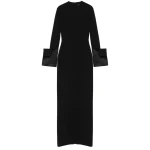 Solace London The Chloe Maxi Dress in Black | Maxi Dresses | Coveti