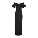 Solace London The Cielo Maxi Dress in Black | Maxi Dresses | Coveti