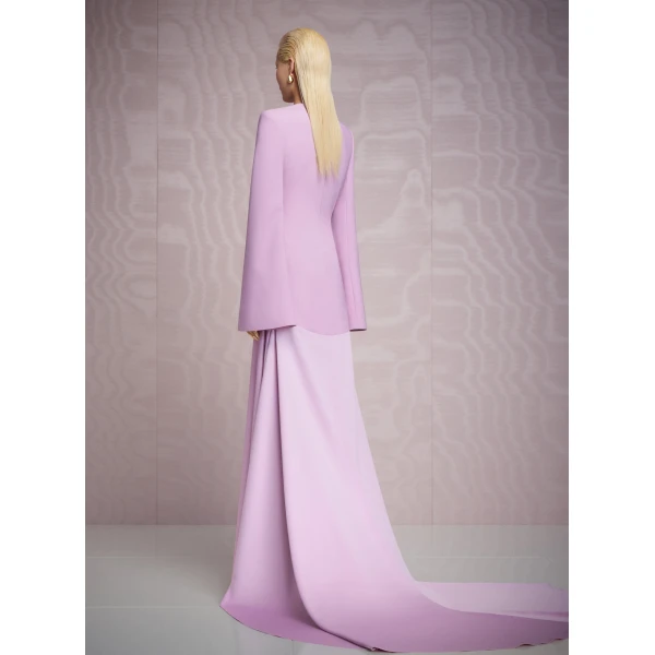 Solace London The Claudine Maxi Dress in Wisteria
