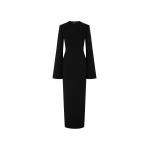 Solace London The Corday Maxi Dress in Black | Maxi Dresses | Coveti