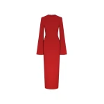 Solace London The Corday Maxi Dress in Red | Maxi Dresses | Coveti