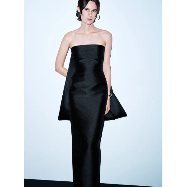 Solace London The Dandridge Maxi Dress in Black