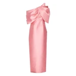 Solace London The Davina Maxi Dress in Powder Pink | Maxi Dresses | Coveti