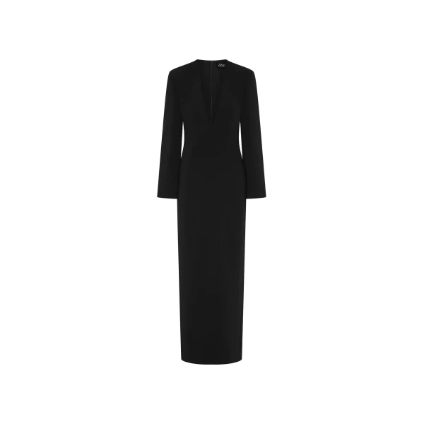 Solace London The Deacon Maxi Dress in Black | Maxi Dresses | Coveti