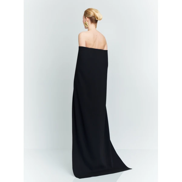 Solace London The Fia Maxi Dress in Black