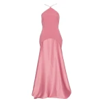 Solace London The Florie Maxi Dress in Dark Rose | Maxi Dresses | Coveti