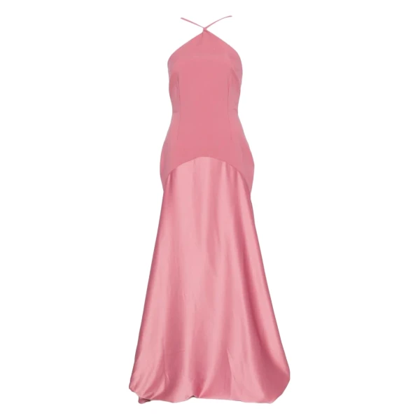 Solace London The Florie Maxi Dress in Dark Rose | Maxi Dresses | Coveti