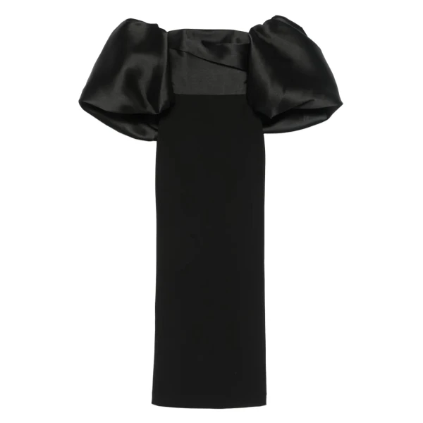 The Floris Maxi Dress in Black