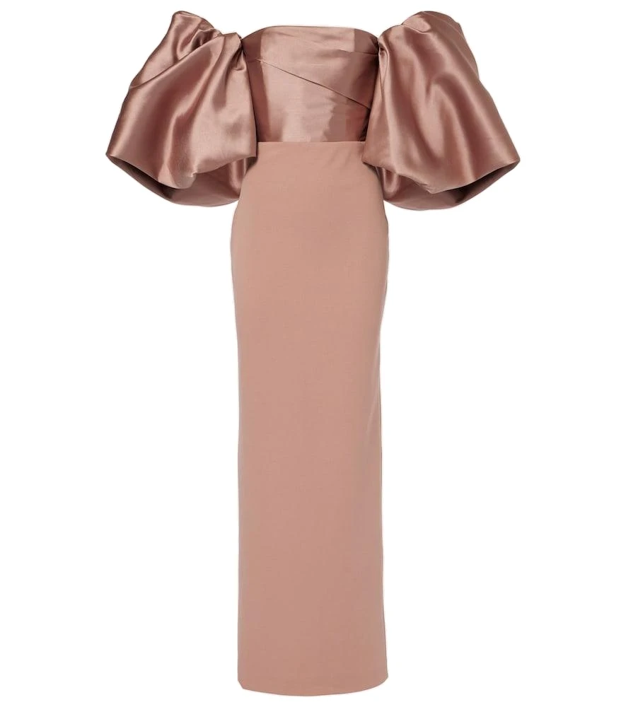 Solace London The Floris Maxi Dress in Cocoa Solace London The Floris Maxi Dress in Cocoa | Maxi Dresses | Coveti