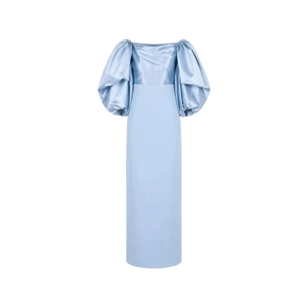 The Floris Maxi Dress in Opal