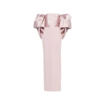 Solace London The Floris Maxi Dress in Petal Pink | Maxi Dresses | Coveti