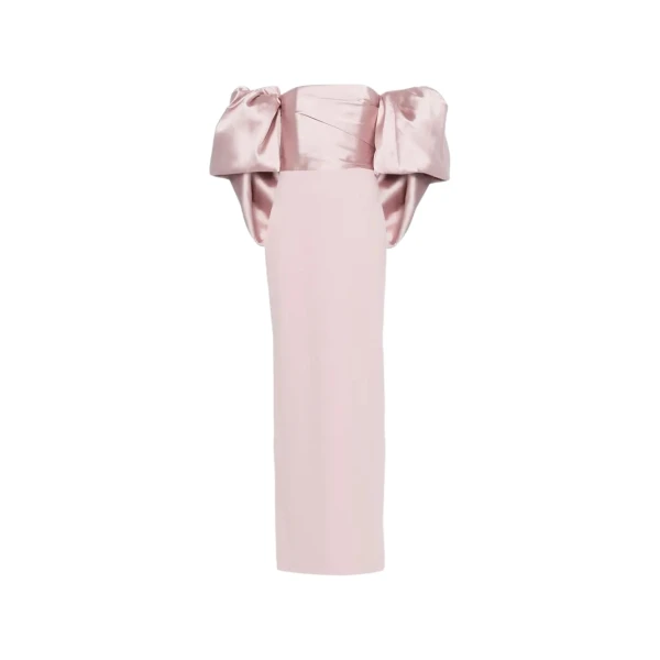 The Floris Maxi Dress in Petal Pink