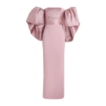 Solace London The Floris Maxi Dress in Putty Pink | Maxi Dresses | Coveti