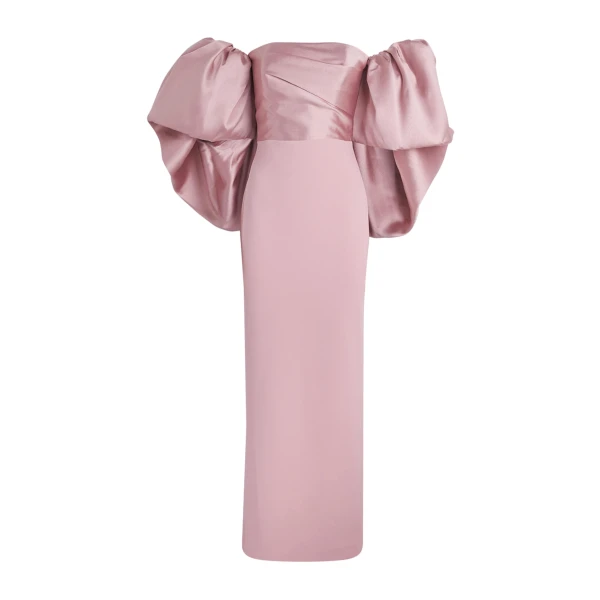 The Floris Maxi Dress in Putty Pink
