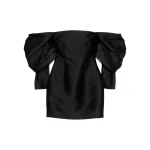 Solace London The Freja Mini Dress in Black | Mini Dresses | Coveti