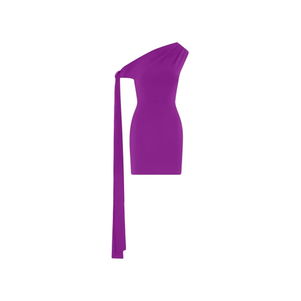 Solace London The Gardner Mini Dress in Allium Purple | Mini Dresses | Coveti