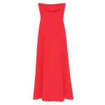 Solace London The Helena Maxi Dress in Red | Maxi Dresses | Coveti
