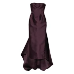 Solace London The Imani Maxi Dress in Plum | Maxi Dresses | Coveti