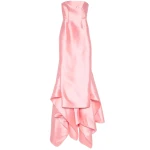 Solace London The Imani Maxi Dress in Soft Pink | Maxi Dresses | Coveti