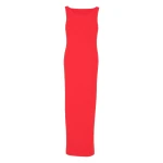 Solace London The Imogen Maxi Dress in Red | Maxi Dresses | Coveti