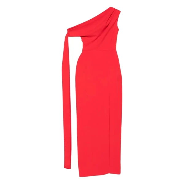 Solace London The Irina Maxi Dress in Red | Maxi Dresses | Coveti