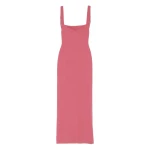 Solace London The Joni Maxi Dress in Dark Rose | Maxi Dresses | Coveti