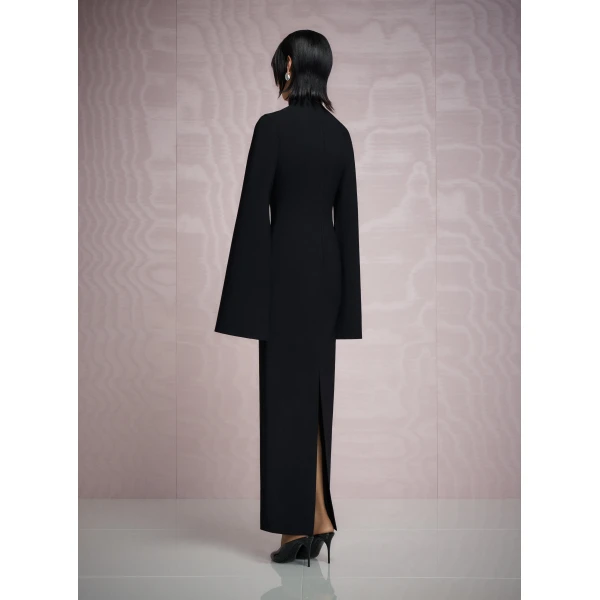 Solace London The Josefine Maxi Dress in Black
