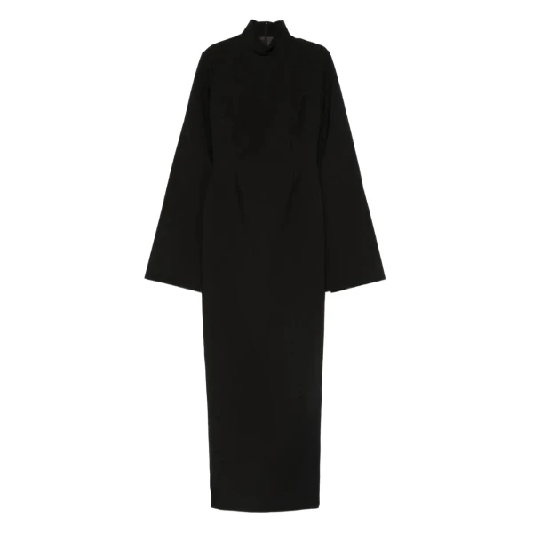 Solace London The Josefine Maxi Dress in Black | Maxi Dresses | Coveti