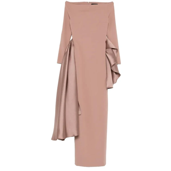 The Kiana Maxi Dress in Cocoa