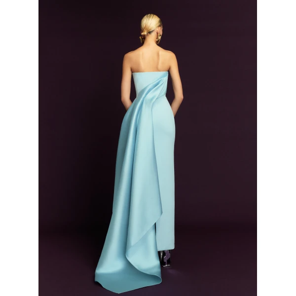Solace London The Kinsley Maxi Dress in Arctic Blue
