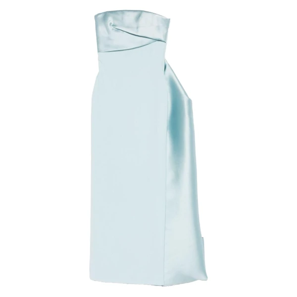 The Kinsley Maxi Dress in Arctic Blue
