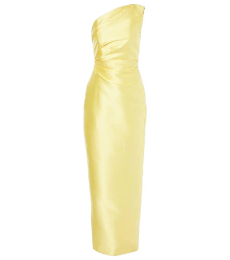 Solace London The Kira Maxi Dress in Lemon Solace London The Kira Maxi Dress in Lemon | Maxi Dresses | Coveti