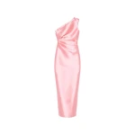 Solace London The Kira Maxi Dress in Pale Pink | Maxi Dresses | Coveti