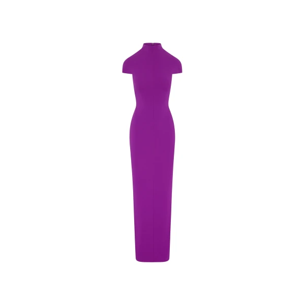 Solace London The Lang Maxi Dress in Allium Purple | Maxi Dresses | Coveti