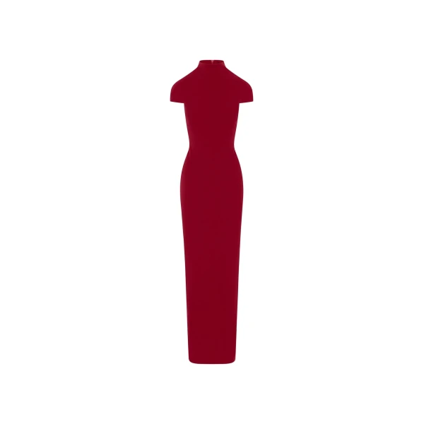 Solace London The Lang Maxi Dress in Ruby | Maxi Dresses | Coveti