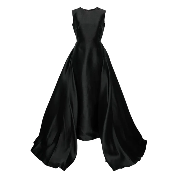 Solace London The Larsen Maxi Dress in Black | Maxi Dresses | Coveti