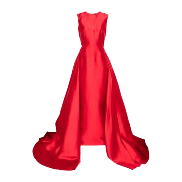 Solace London The Larsen Maxi Dress in Red | Maxi Dresses | Coveti