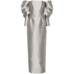 Solace London The Laylah Maxi Dress in Pewter | Maxi Dresses | Coveti