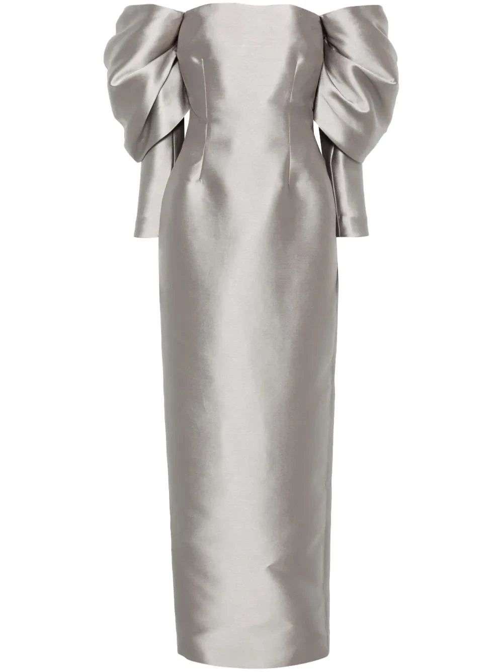 Solace London The Laylah Maxi Dress in Pewter Solace London The Laylah Maxi Dress in Pewter | Maxi Dresses | Coveti