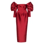 Solace London The Laylah Maxi Dress in Ruby | Maxi Dresses | Coveti