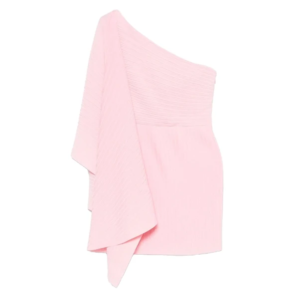 The Layne Mini Dress in Powder Pink