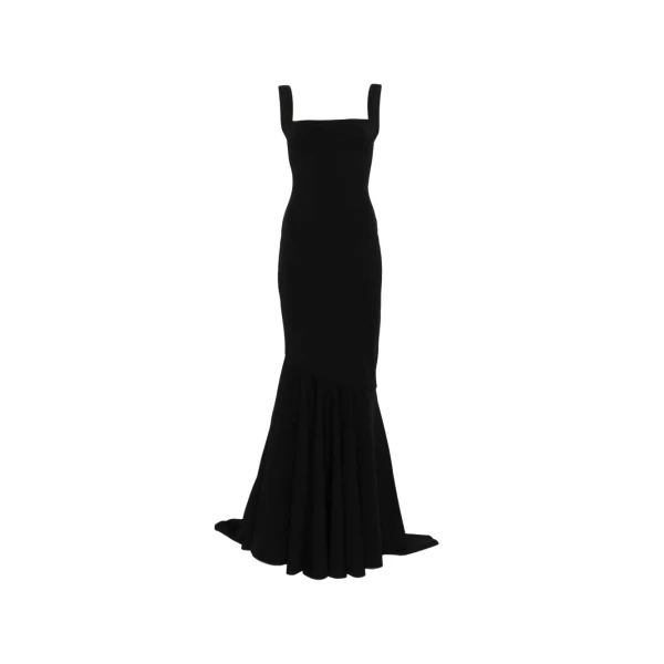 Solace London The Lottie Maxi Dress in Black | Maxi Dresses | Coveti