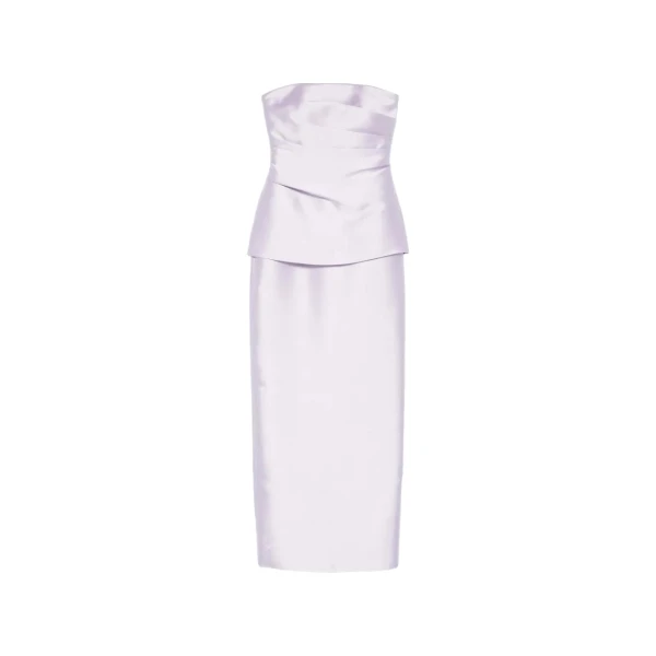 Solace London The Lucille Maxi Dress in Lavender | Maxi Dresses | Coveti