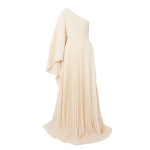 Solace London The Maci Maxi Dress in Alabaster | Maxi Dresses | Coveti