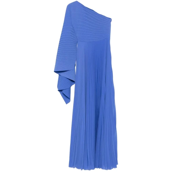 The Maci Maxi Dress in Iris Blue